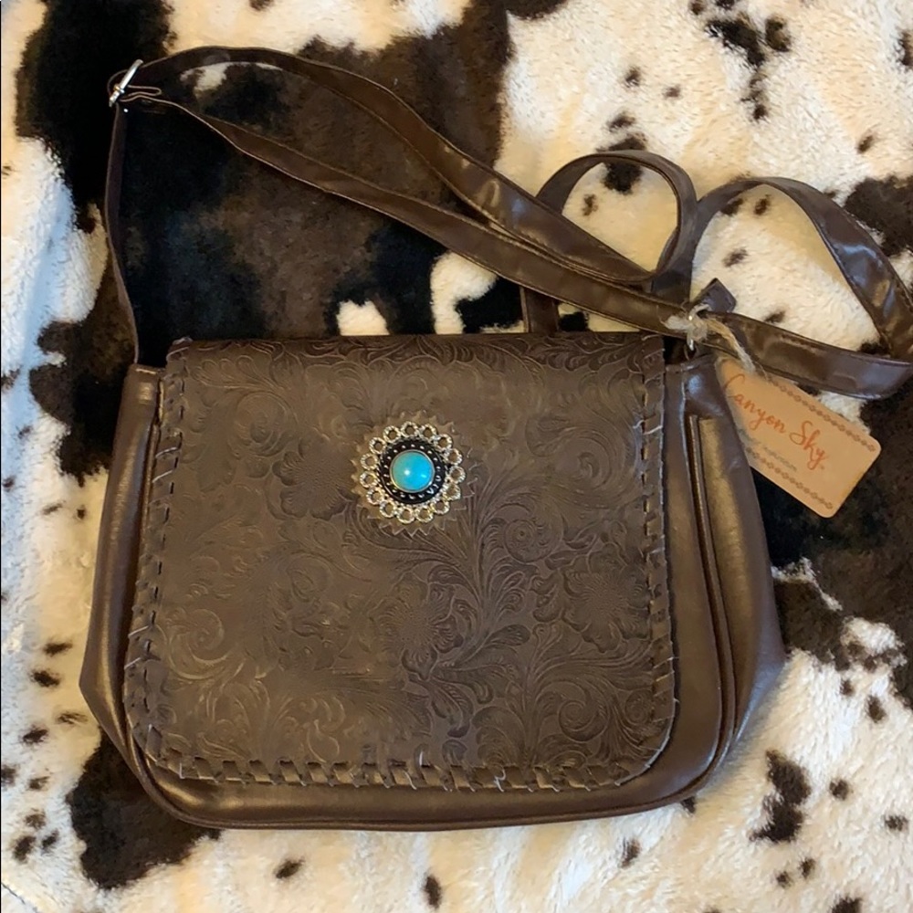 Canyon Sky Western purse NWT